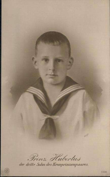Adel Preussen Prinz Hubertus Marine