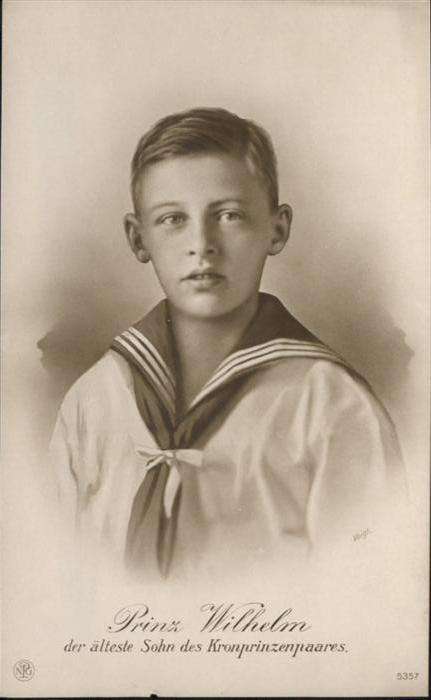 Adel Preussen Prinz Wilhelm Marine