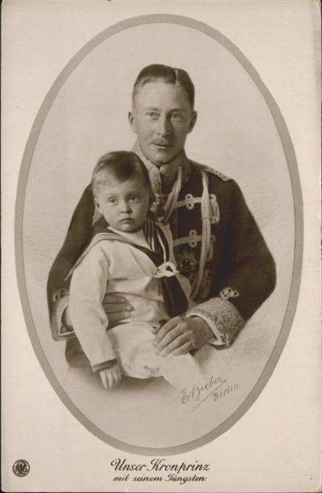 Adel Preussen Kronprinz Friedrich Wilhelm Sohn Kind M
