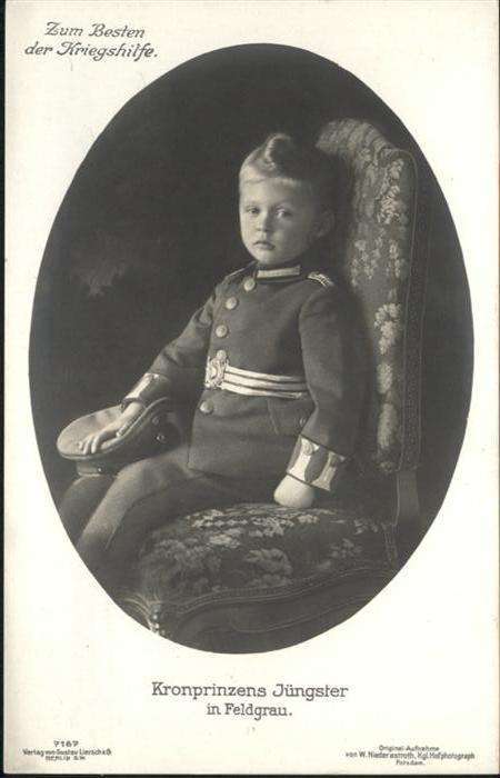 Adel Preussen Sohn Prinz Feldgrau