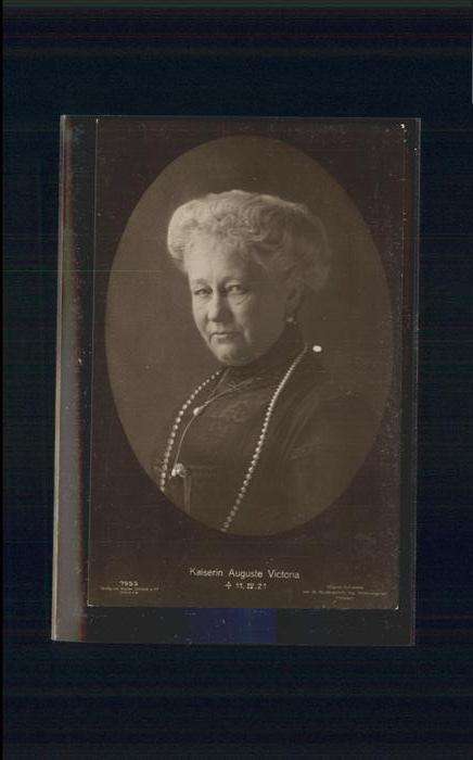 Adel Preussen Kaiserin Auguste Viktoria
