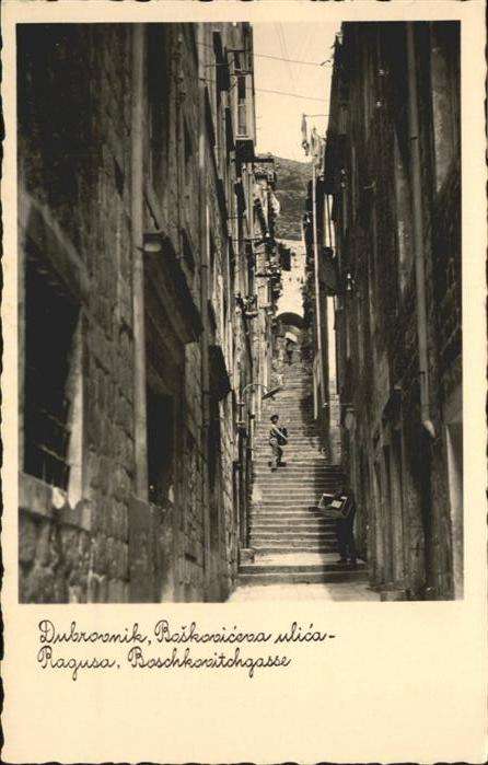 Dubrovnik Ragusa Gasse