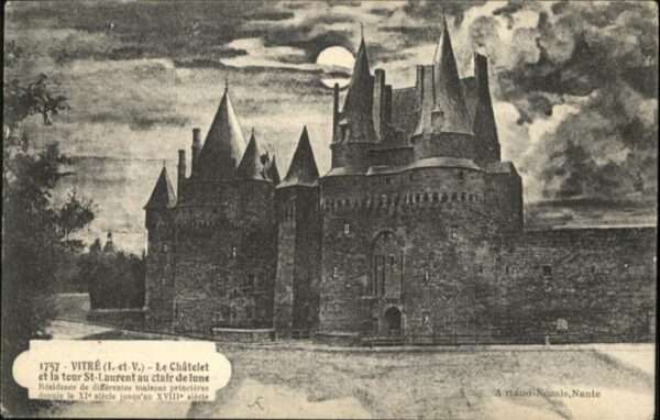Vitre d Ille-et-Vilaine Chateau Burg