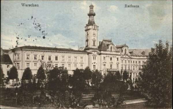 Warschau Masowien Rathaus