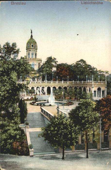Breslau Niederschlesien Liebichshöhe