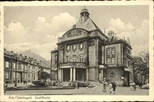 Bruex Most Sudetengau Satdttheater