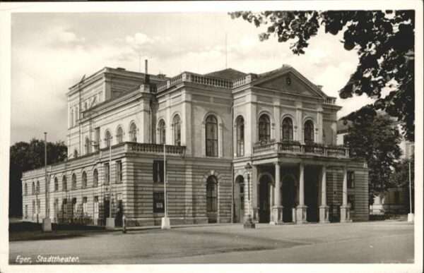 Eger Cheb Tschechien Stadttheater