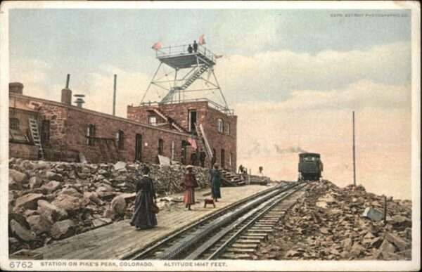 Pikes Peak Bahnhof Zahradbahn