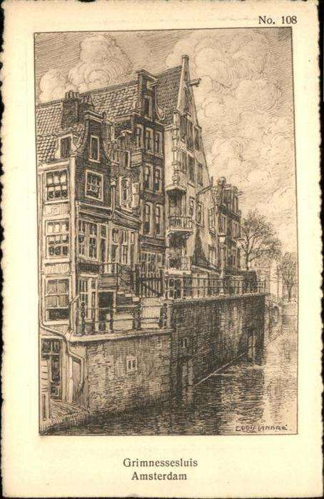Amsterdam Niederlande Grimnessesluis