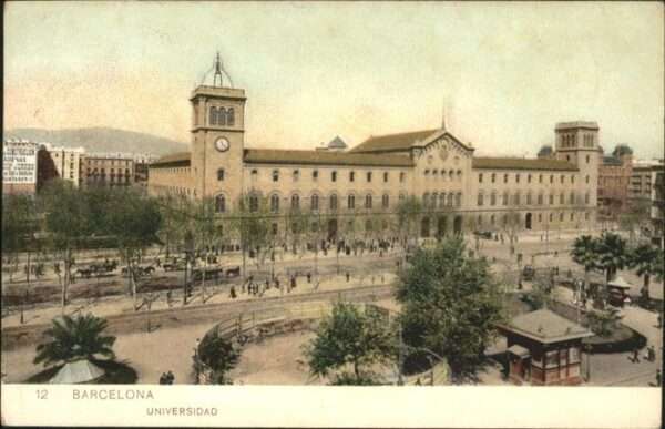 Barcelona Cataluna Universidao
