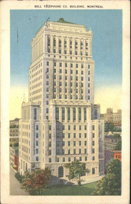 Montreal Quebec Bell Telephone