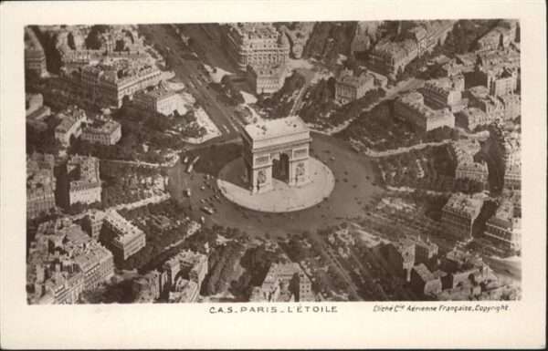 Paris Fliegeraufnahme