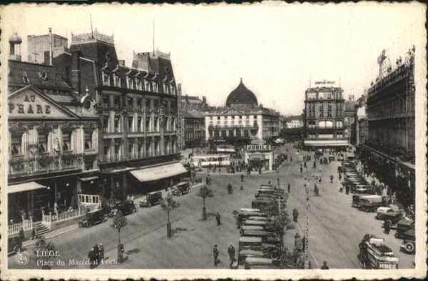 Liege Luettich Place Marechal Foch