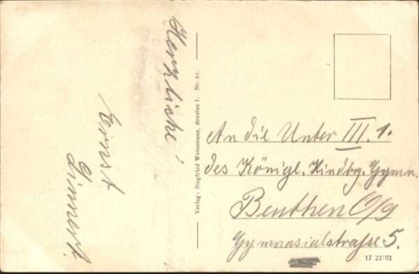 Breslau Niederschlesien Liebichshöhe – Bild 2