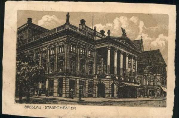 Breslau Niederschlesien Stadttheater
