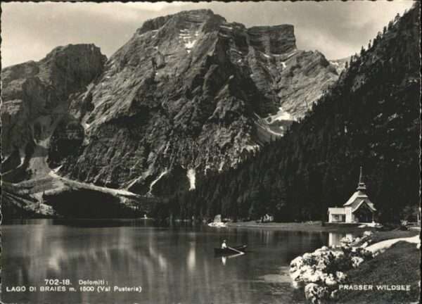 Val Pusteria Suedtirol Lago Braies