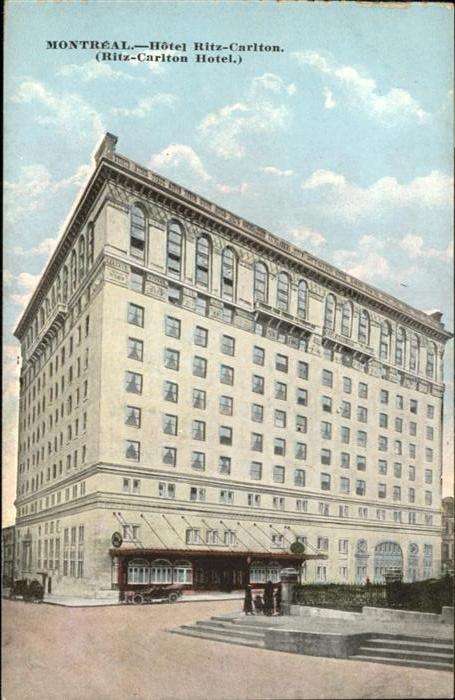 Montreal Quebec Hotel Ritz Carlton