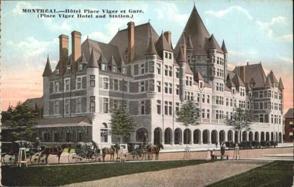 Montreal Quebec Hotel Place Viger et Gare Kutsche