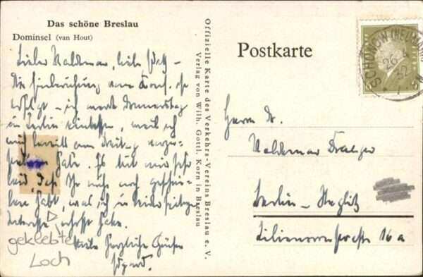Breslau Niederschlesien Dominsel – Bild 2