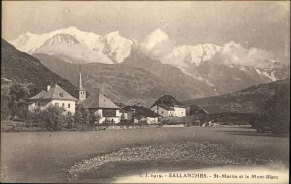 Sallanches St Martin Mont Blanc