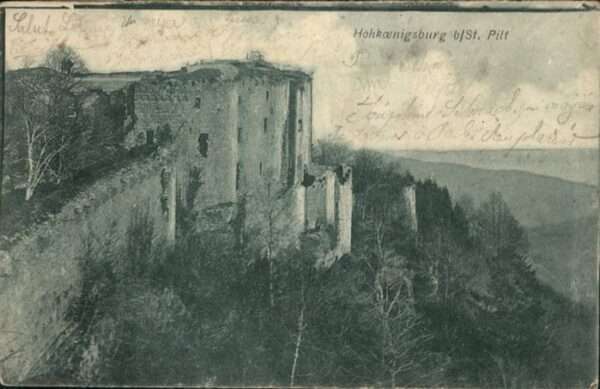 Hohkoenigsburg Haut-Koenigsbourg bei St Pilt