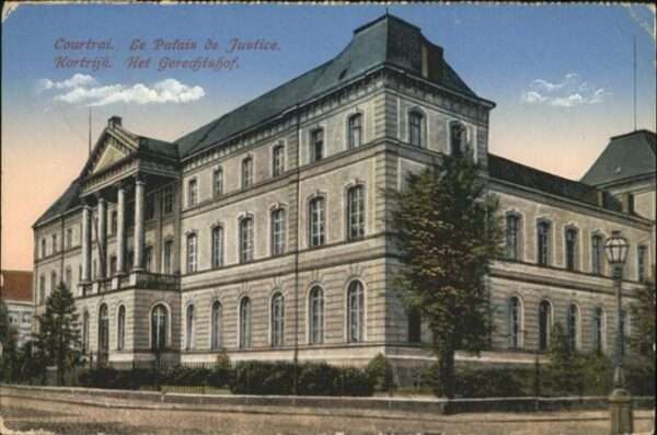 Courtrai KORTRIJK Flandre Belgie Palais Justice