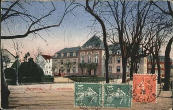 Hagenau Elsass Amtsgericht