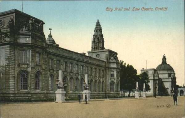 Cardiff Wales City Hall Law Courts