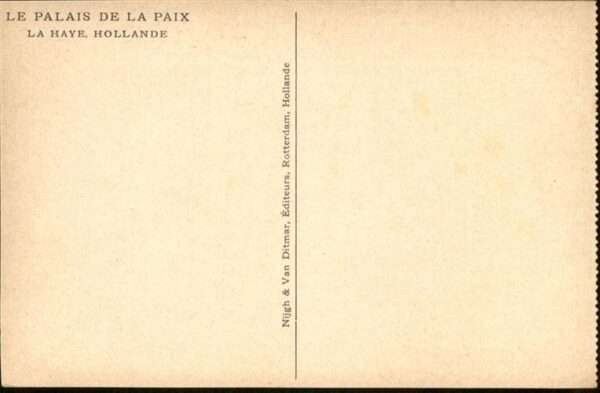 La Haye Palais de la Paix Rechtszaal – Bild 2