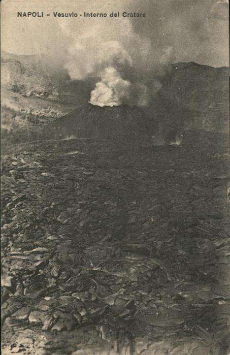 Napoli Neapel Vesuvio