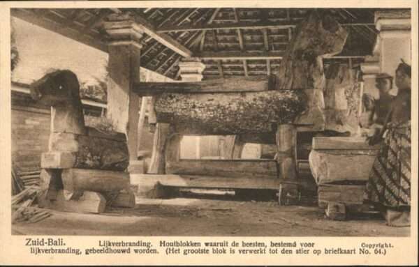 Bali Indonesien Lijkverbranding