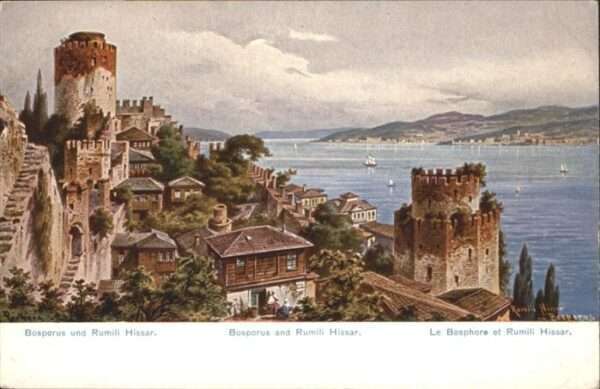 Istanbul Constantinopel Bosporus Rumili Hissar