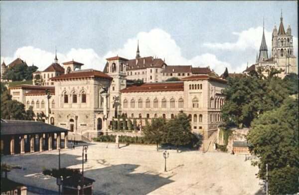 Lausanne VD Universite Cathedrale