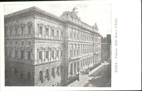 Rom Roma Palazzo della Banca Italia