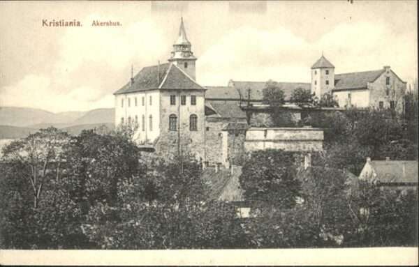 Oslo Norwegen Kristiania Akershus