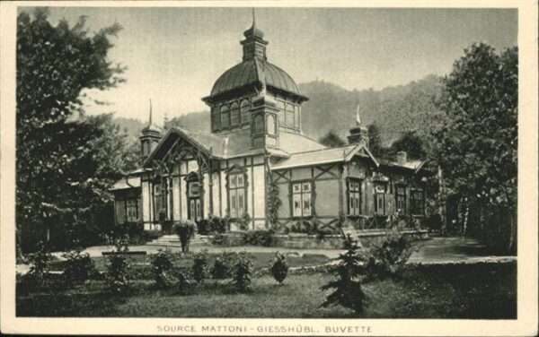 Giesshuebl-Sauerbrunn Tschechien Source Mattoni Buvette