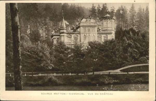 Giesshuebl-Sauerbrunn Tschechien Source Mattoni Chateau