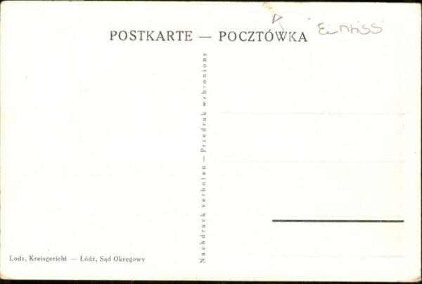 Litzmannstadt Lodz Kreisgericht – Bild 2