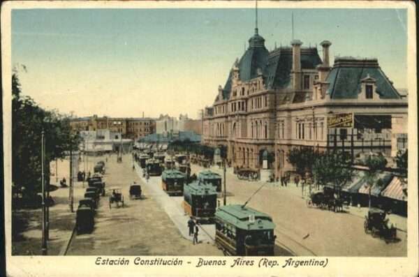 Buenos Aires Estacion Constitucion Strassenbahn  Kut