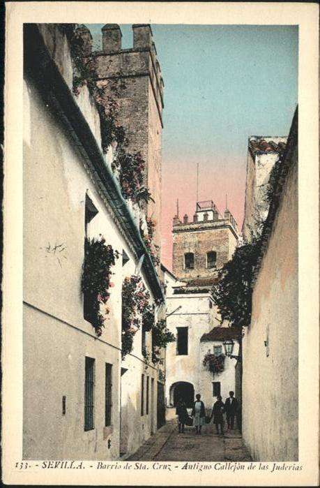 Sevilla Andalucia Barria Santa Cruz