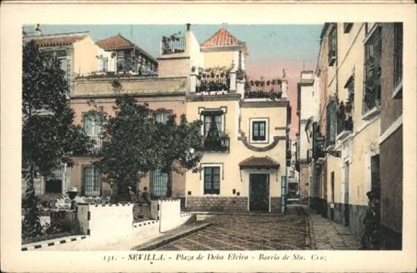 Sevilla Andalucia Plaza Dona Elvira