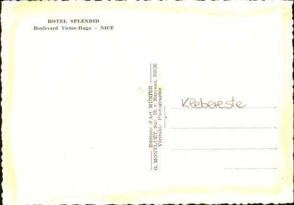 Nizza Hotel Splendid Boulevard – Bild 2