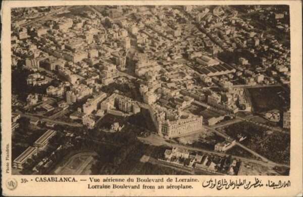 Casablanca Fliegeraufnahme