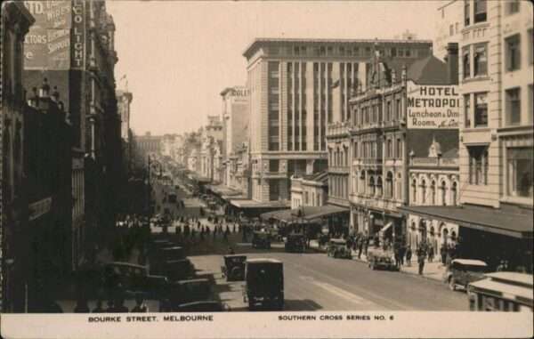 Melbourne Victoria Bourke Street