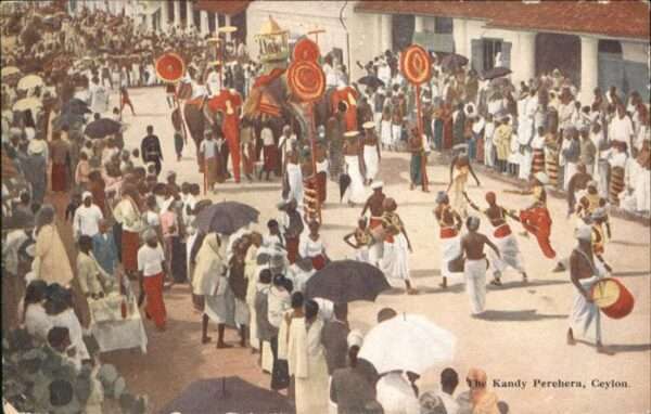 Ceylon Sri Lanka Kandy Perehera