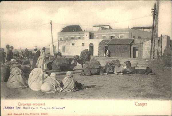 Tanger Tangier Tangiers Caravane reposant Kamel