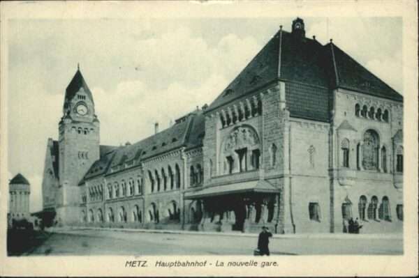 Metz  57 Moselle Hauptbahnhof