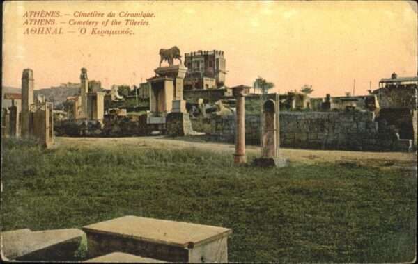 Athen Griechenland Cimetiere Ceramique