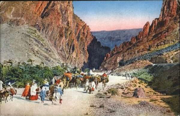 El Kantara Les Gorges El Kantara Karawane