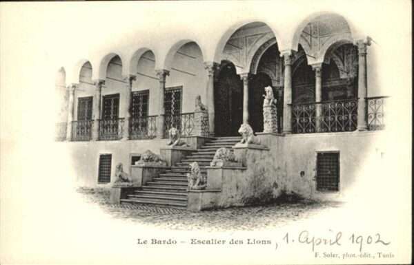 Tunis Le Bardo Löwentreppe